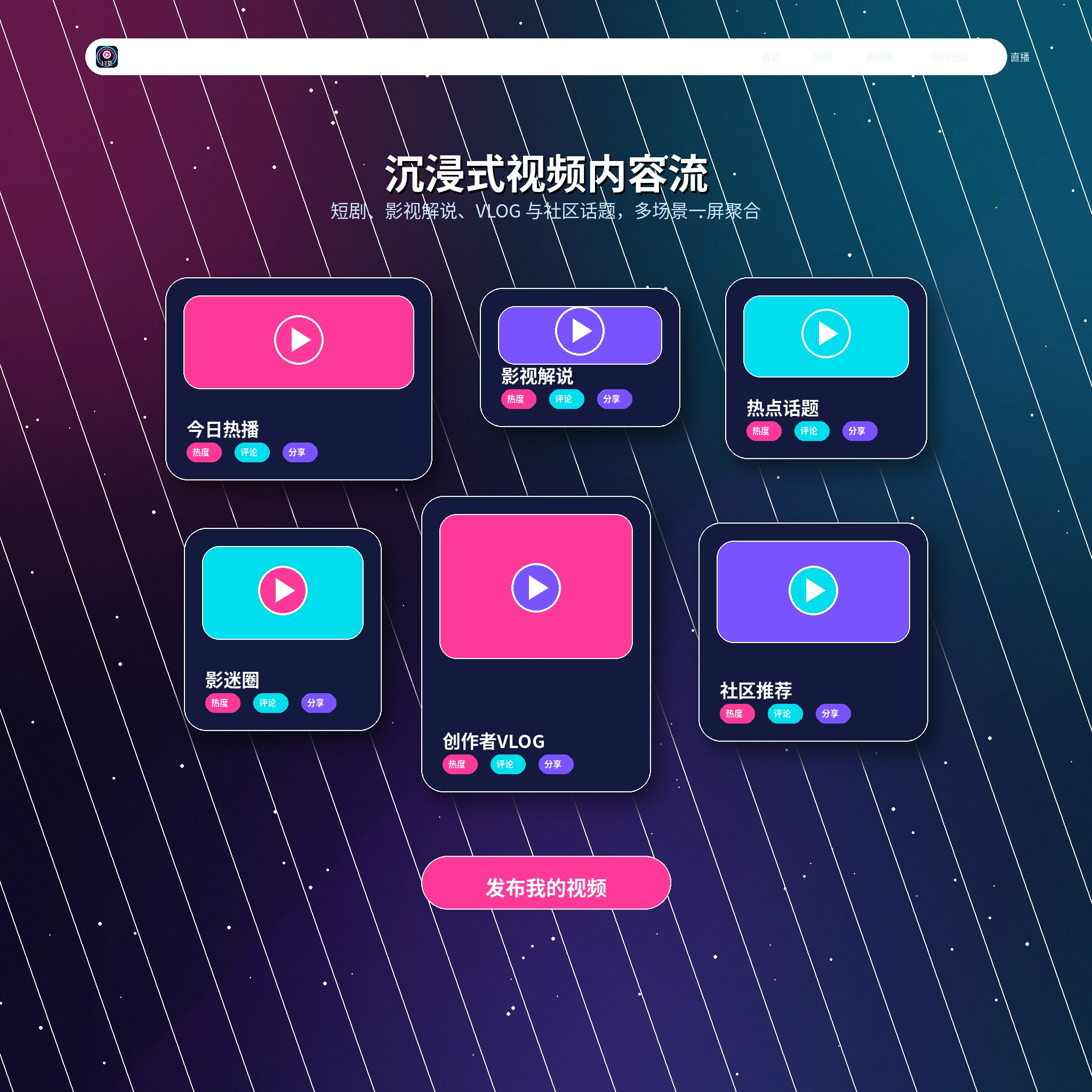 17c影像动态与短视频内容展示